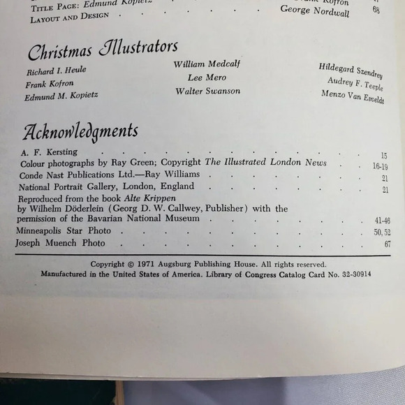 3 Christmas An American Annual Of Christmas Literature And Art 1959, 1969, 1971 - Picture 5 of 16